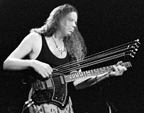 Michael w/ Klein electric harp guitar in '94